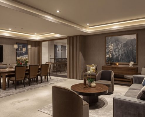 finished basement with a Subterranean design - We Finish Basements luxury basement remodel ideas